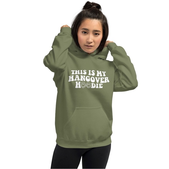 This is my Hangover Hoodie Pullover Sweatshirt - Picture 5 of 6